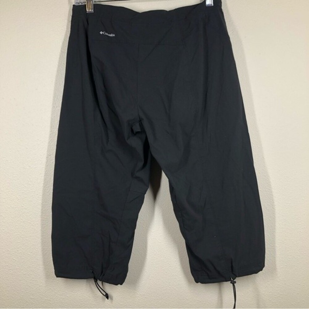 Columbia Just Right Woven Knee Pant Cropped Black 6 - Picture 9 of 11